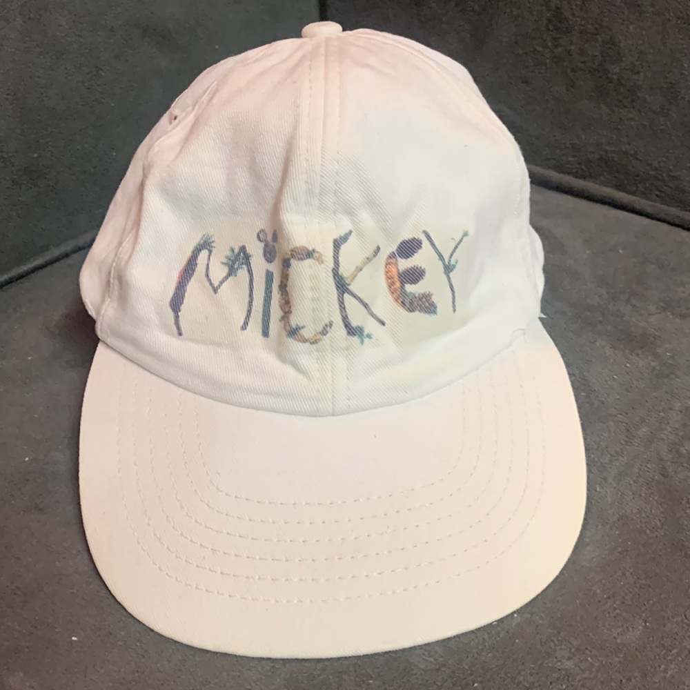 Vintage Disney originals parks and resort Mickey youth hat cap